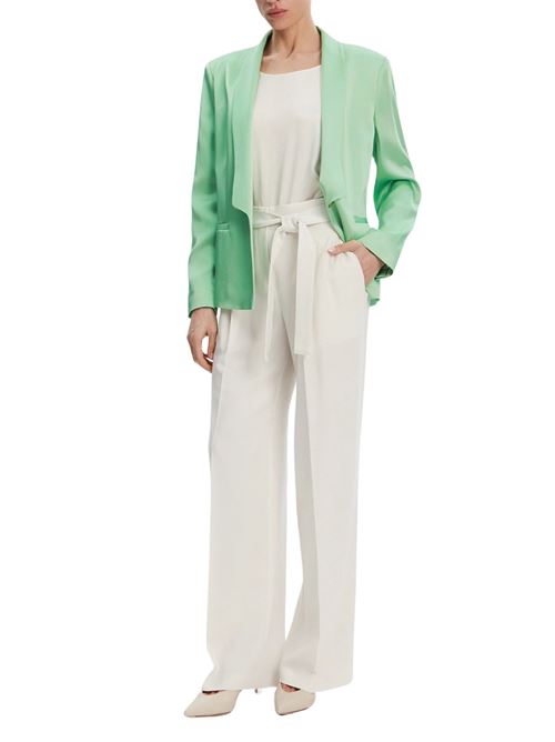 Giacca donna verde in acetato e viscosa Hugo Boss | 50537473332
